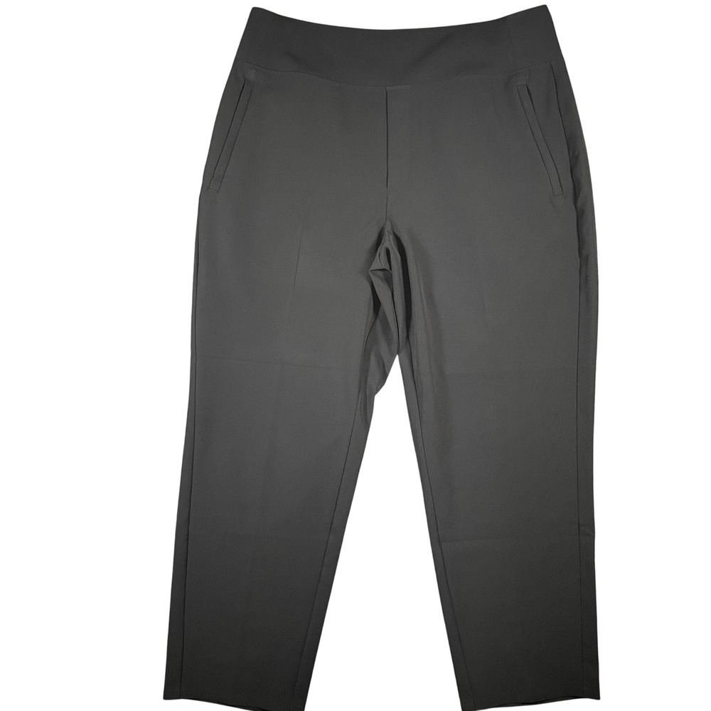 Athleta Women's Pants Endless High Rise Black Size 12 Petite Career Stretch